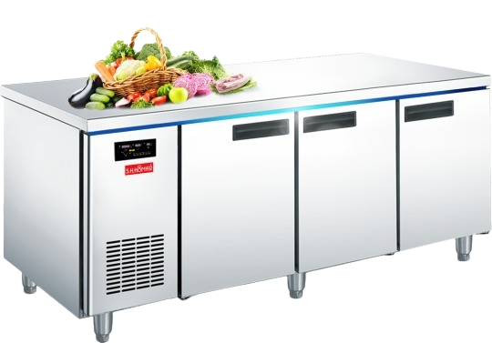 Freezer working table