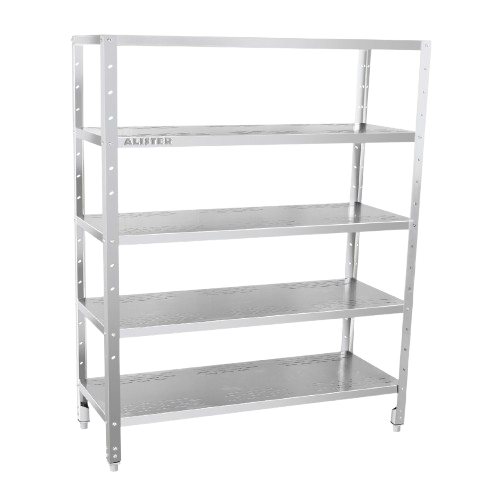 Ss Adjustable Storage Rack: 5ft